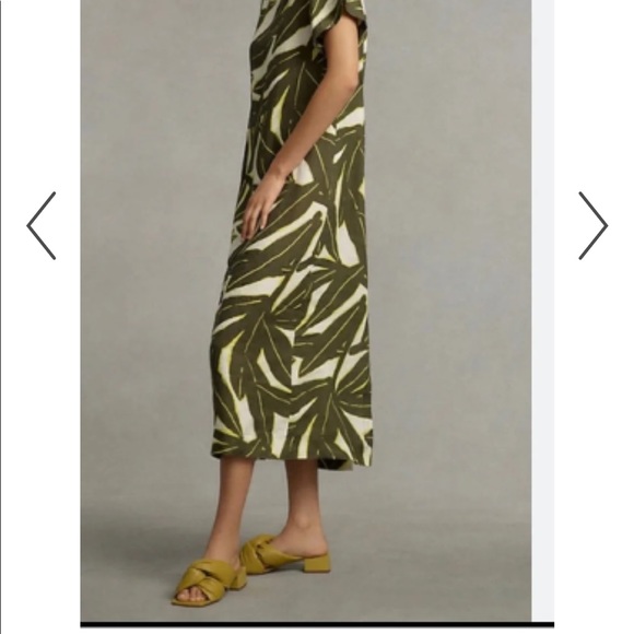 Whit Two banana print linen shift dress - Picture 6 of 6